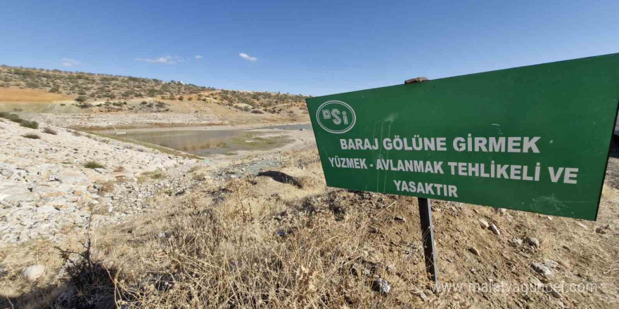 Karaman’da baraj ve göletler bir bir kuruyor