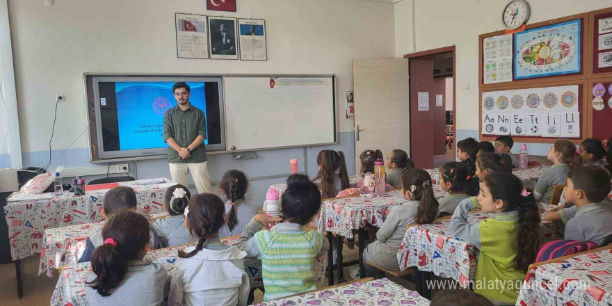 Karapınar’da öğrencilere ağız ve diş sağlığı eğitimi verildi