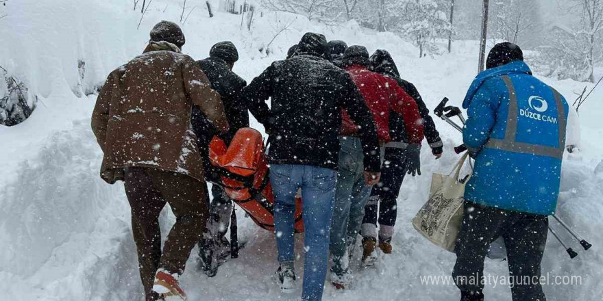 Karda KOAH hastasına böyle ulaşıldı