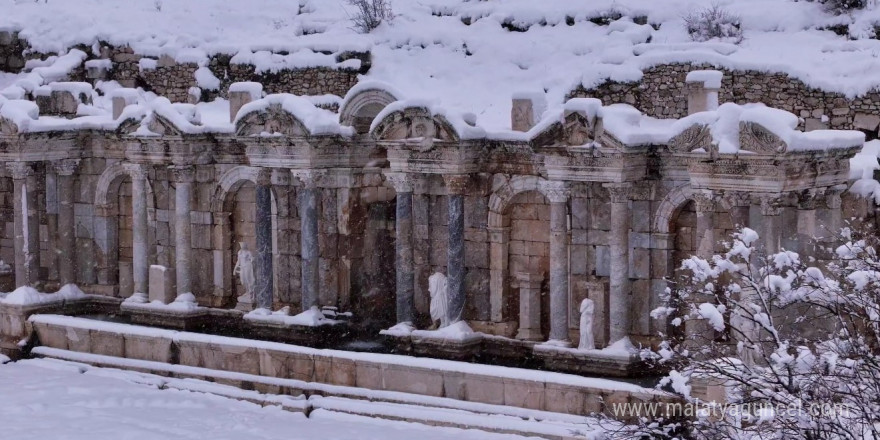 Karlar altında bir masal diyarı Sagalassos