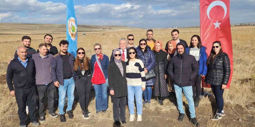 Kars Kadastro İl Müdürlüğünde 100. Yıl hatıra ormanı