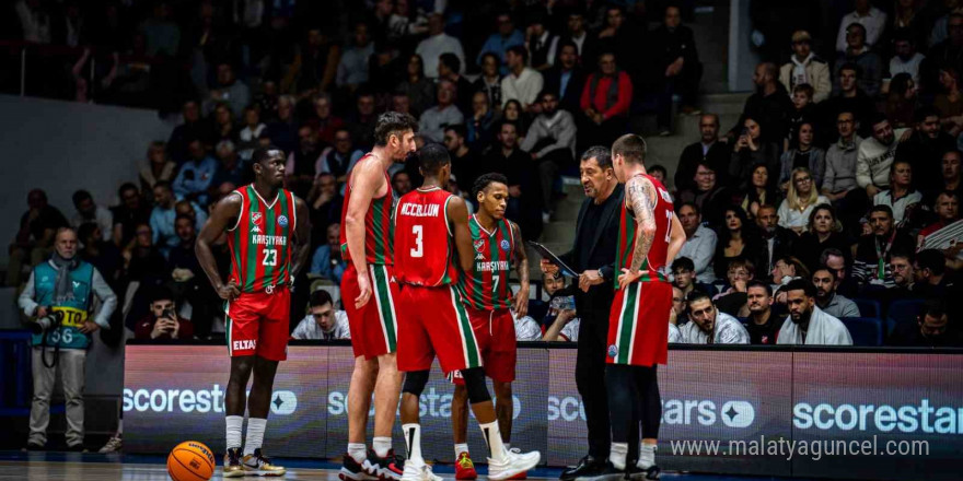 Karşıyaka Basketbol, avantajı kaptı