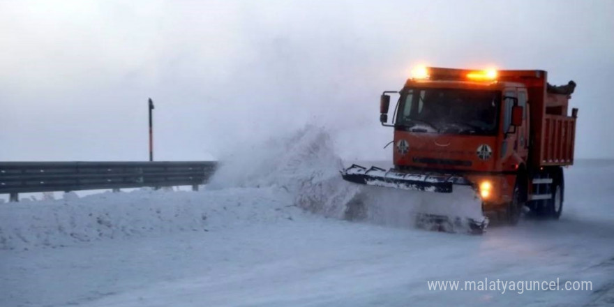 Kars’ta 11 köy yolu ulaşıma kapalı