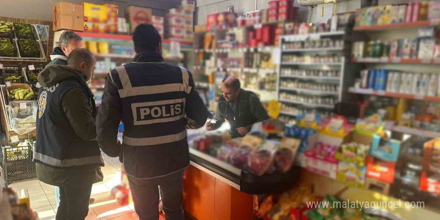 Kars’ta okul çevresindeki işletmeler denetlendi