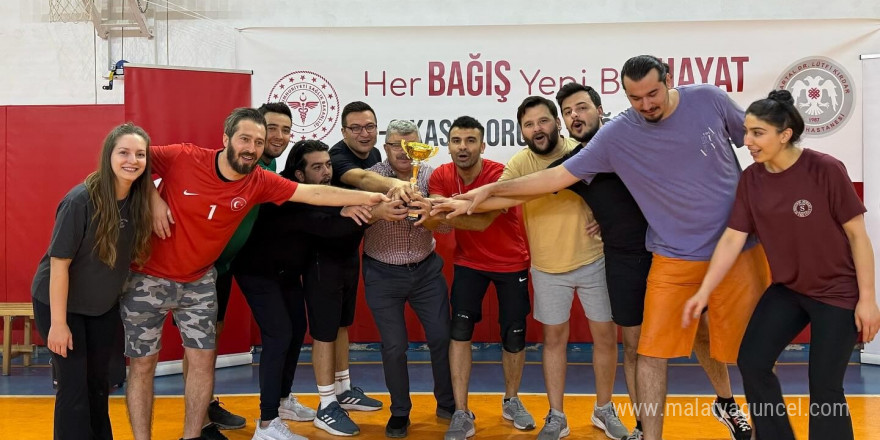 Kartal Dr. Lütfi Kırdar Şehir Hastanesi Voleybol Turnuvası tamamlandı