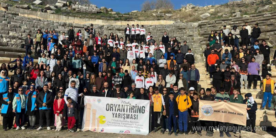 Kastabala Antik Kenti’nde oryantiring bölge yarışmaları düzenlendi