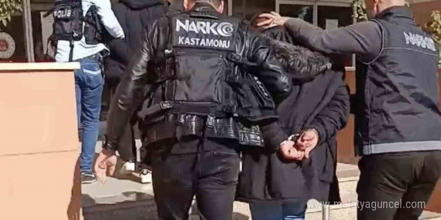 Kastamonu polisinden uyuşturucu operasyonu: 2 tutuklama