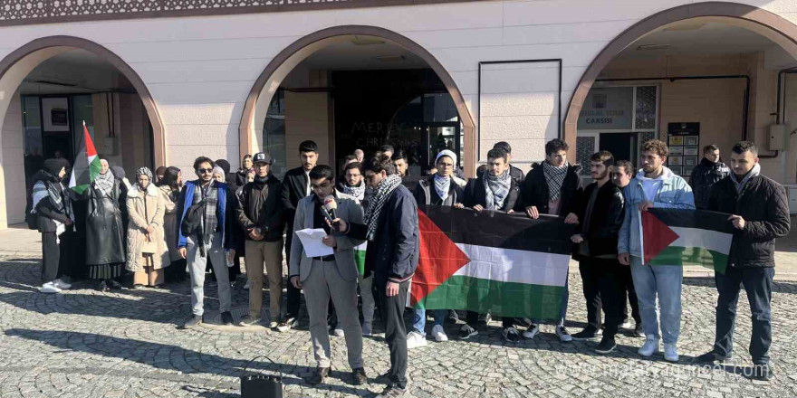 Kastamonu Üniversitesi öğrencileri, Filistin için tek yürek oldu