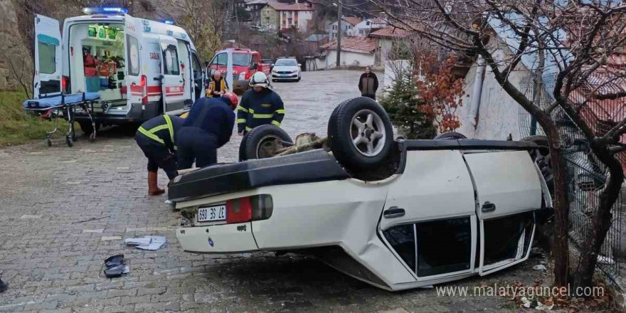 Kastamonu’da buzlanma kazaları beraberinde getirdi: 2 yaralı