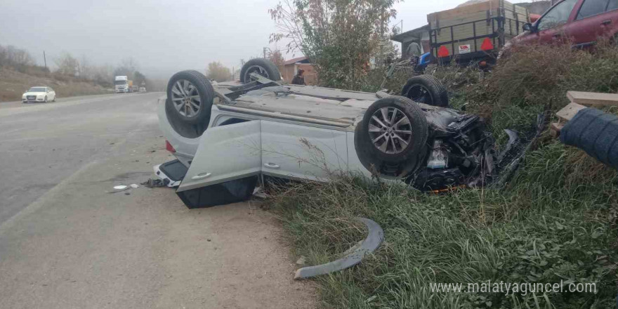 Kastamonu’da iki otomobil çarpıştı: 3 yaralı