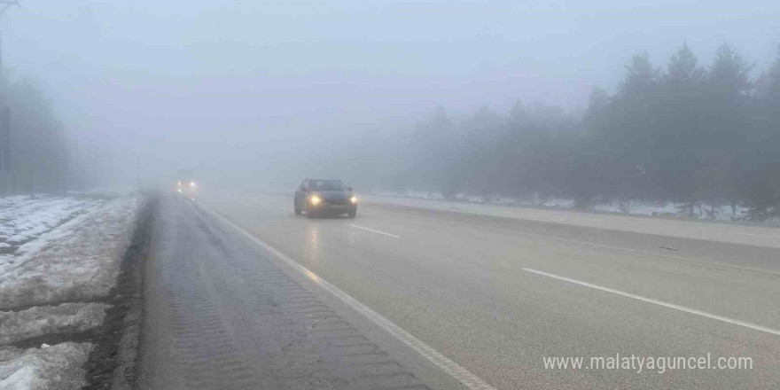 Kastamonu’da sis etkili oluyor