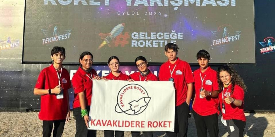 Kavaklıdere Roket Takımı 2024 Teknofest’te büyük başarı gösterdi