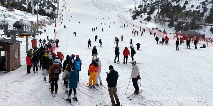 Kayak merkezleri içerisine en çok kar Palandöken ve Ergan Dağı Kayak Merkezinde