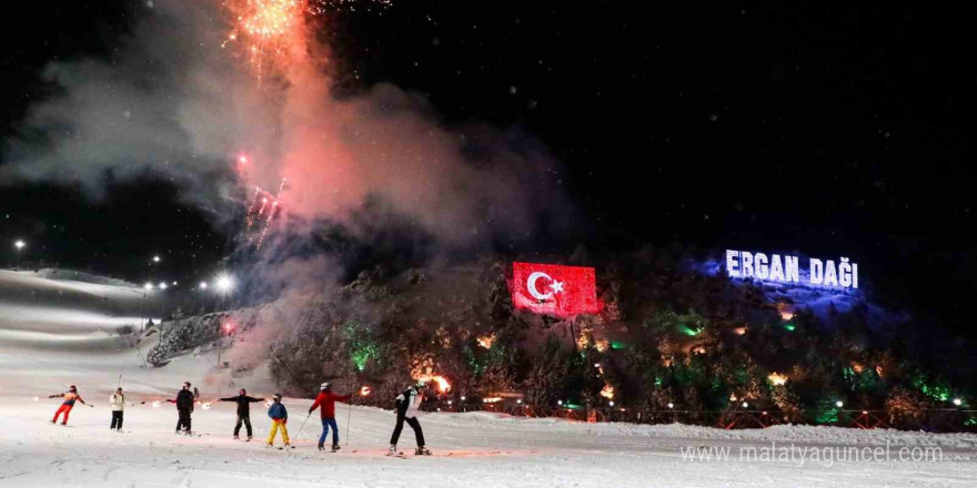 Kayak merkezlerinde en fazla kar kalınlığı 88 santimetreyle Ergan’da ölçüldü