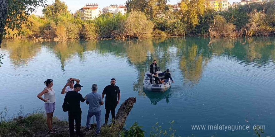 Kayıp gencin cansız bedeni Manavgat Irmağı’nda bulundu