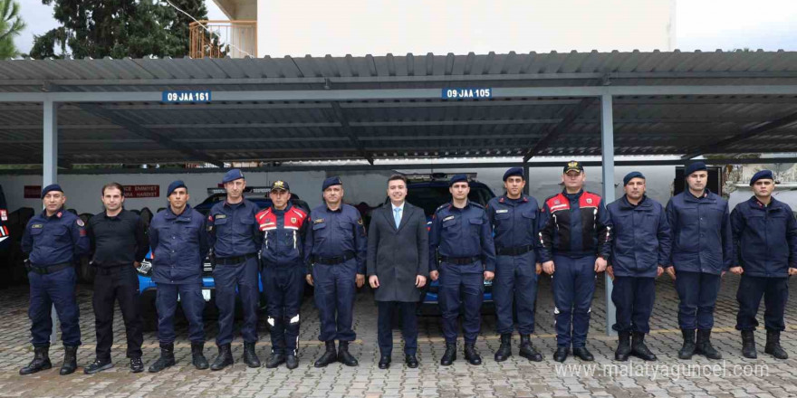 Kaymakam Gündoğdu jandarma personeli ile bir araya geldi