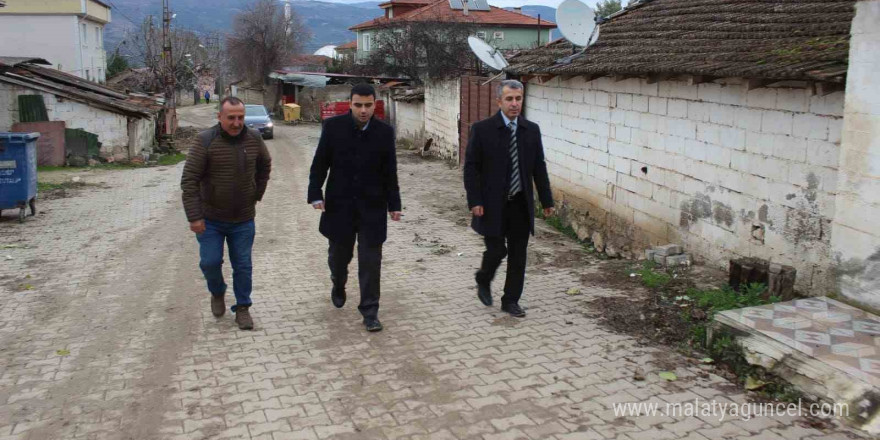 Kaymakam Kılıç, Ciciler Köyü’ndeki yatırımları inceledi