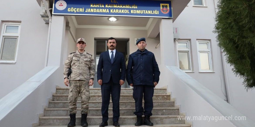 Kaymakam Soysal’dan Göçeri Jandarma Karakoluna ziyaret