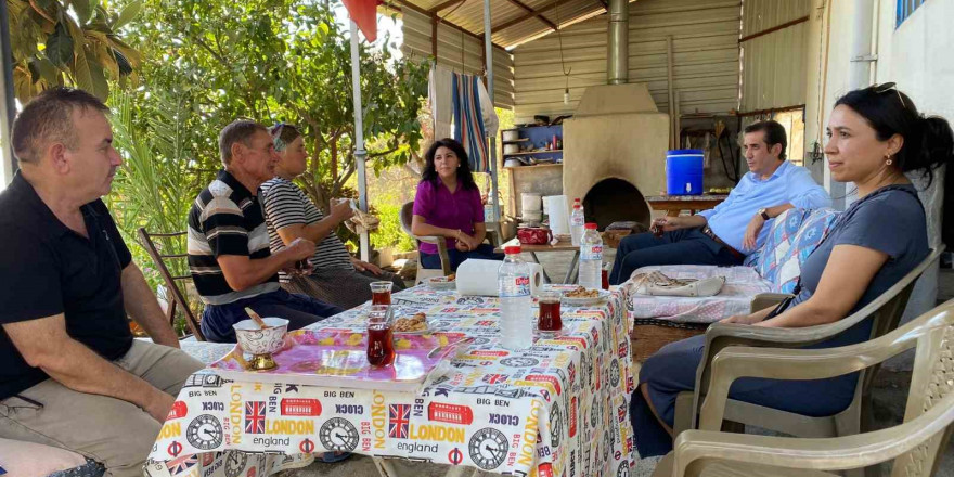 Kaymakam Topsakaloğlu, VEFA Projesi çerçevesinde hane ziyaretleri gerçekleştirdi