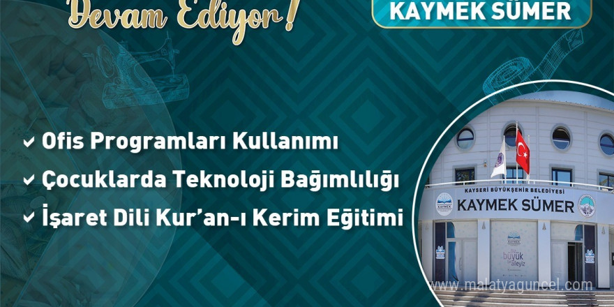 KAYMEK’ten güz dönemine özel kurs seçenekleri