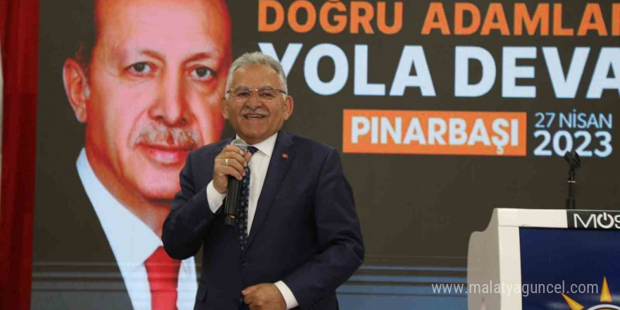 Kayseri Büyükşehir’den Pınarbaşı’da 6 yılda 1 milyar TL’lik yatırım