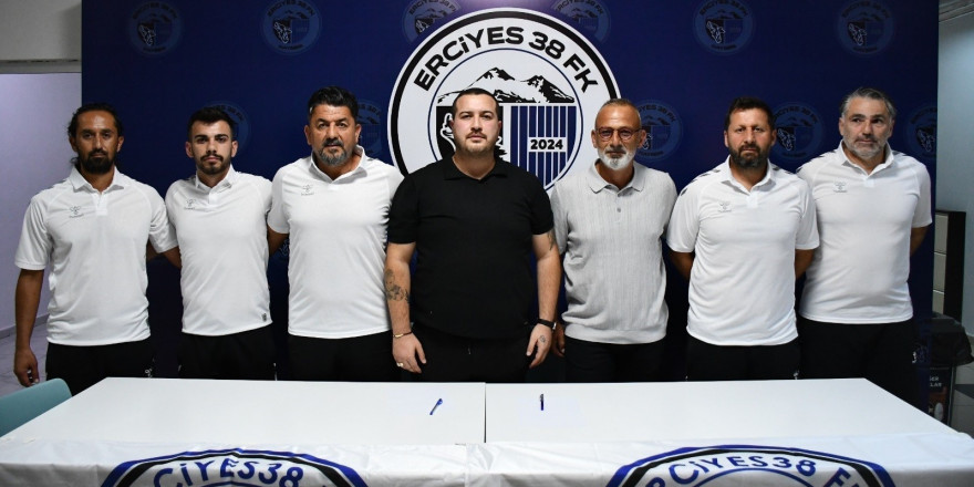 Kayseri Erciyes 38 FK’da teknik heyet belli oldu