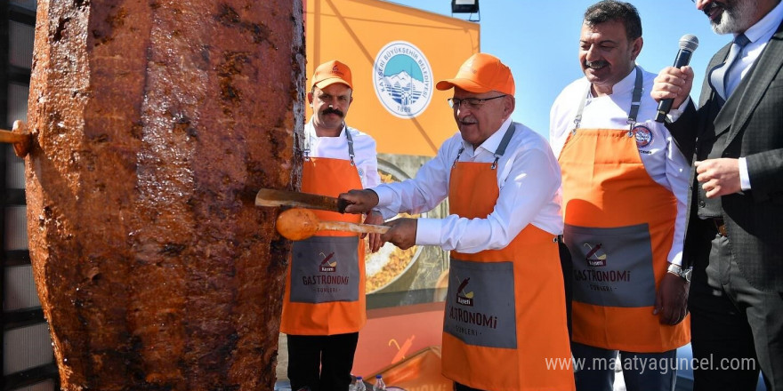 Kayseri Gastronomi Günleri’ne vatandaşlardan 'mükemmel' yorumu