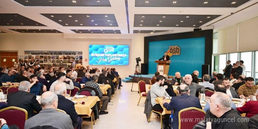 Kayseri OSB’de İşyeri Açma ve Çalıştırma Ruhsatı İstişare Toplantısı düzenlendi