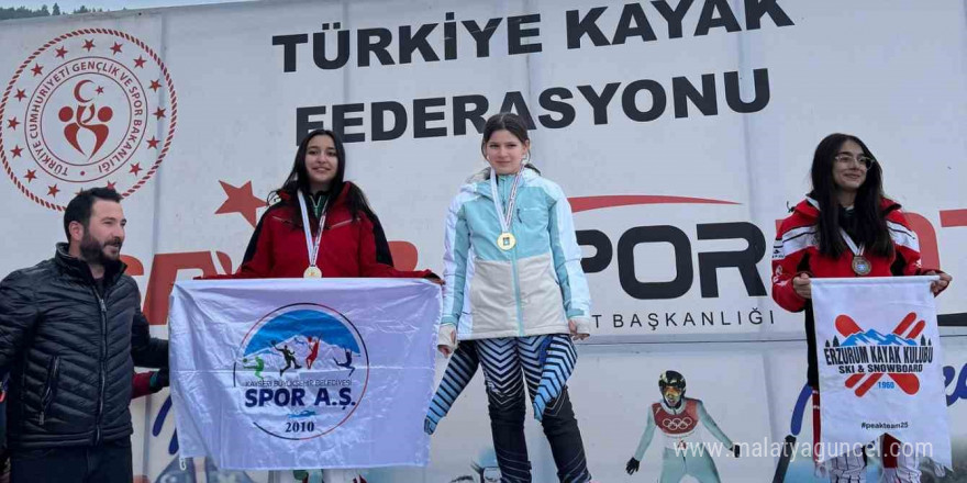 Kayseri Spor A.Ş’den kayakta 6 madalya