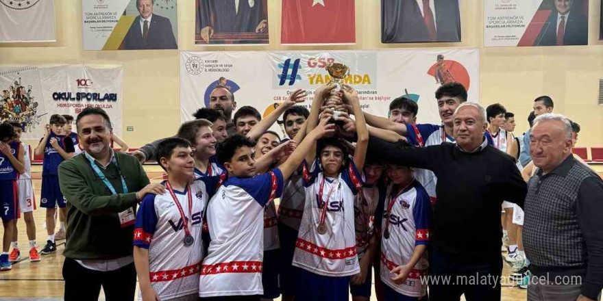 Kayseri U-14 Erkekler Basketbol Ligi sona erdi