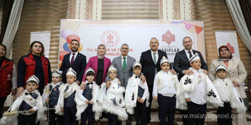 Kayseri Vakıflar Bölge Müdürlüğü, Niğde’de sünnet şöleni yaptı