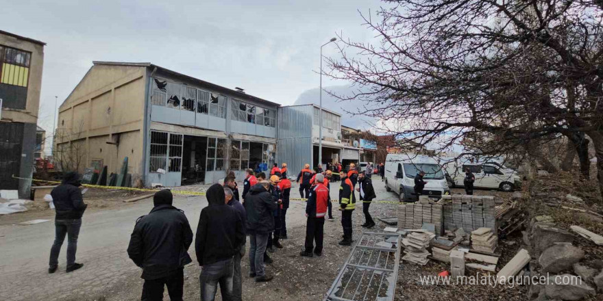 Kayseri’de çelik eşya üretim atölyesinde patlama: 3 yaralı