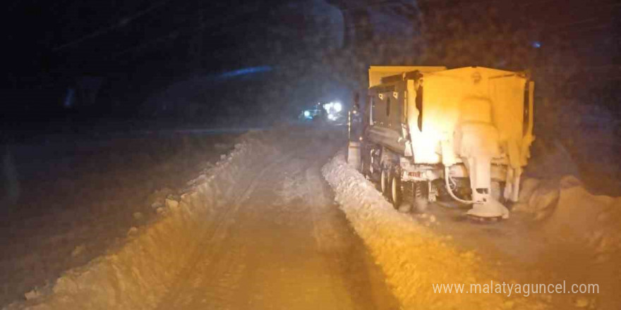 Kayseri’de kapanan 230 mahalle yolu ulaşıma açıldı