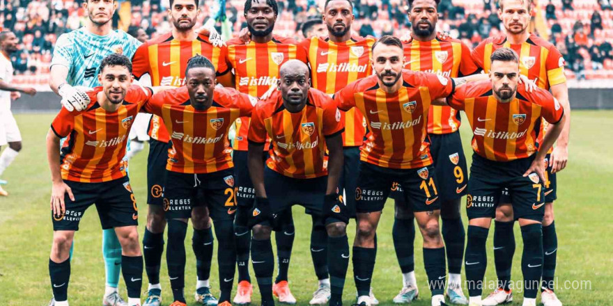 Kayserispor 2. yarıda 9 gol attı