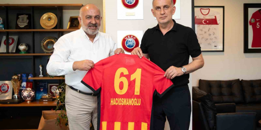 Kayserispor Başkanı Ali Çamlı’dan TFF’ye ziyaret