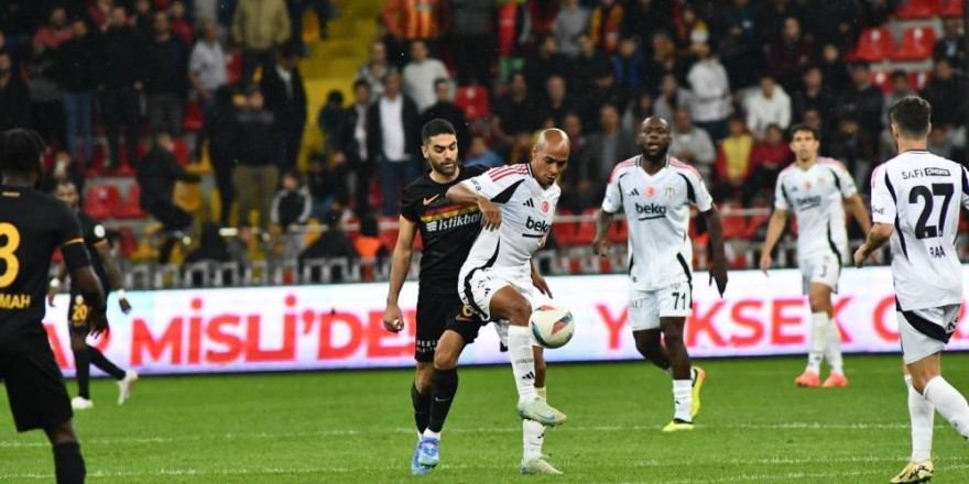 Kayserispor Beşiktaş’ı yine yenemedi