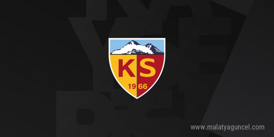 Kayserispor: 'Federasyonumuzun yanındayız'