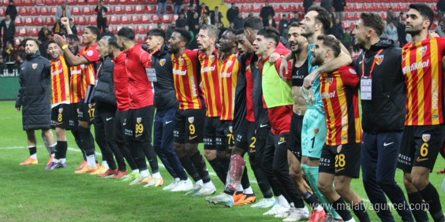 Kayserispor ligdeki 3. galibiyetini aldı