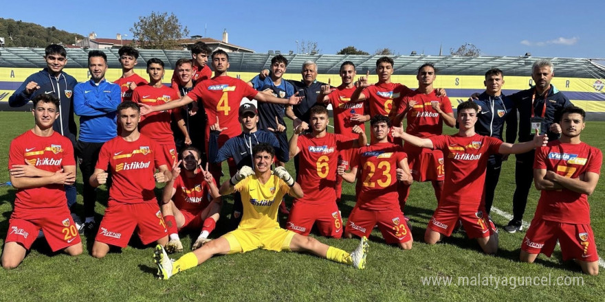 Kayserispor U19 deplasmanda kazandı