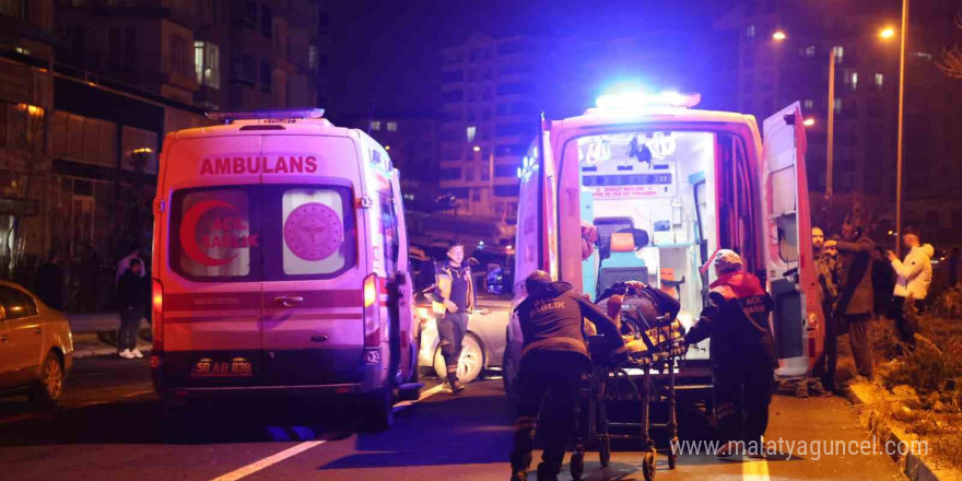 Kaza yapan alkollü sürücü ambulanstan kaçtı