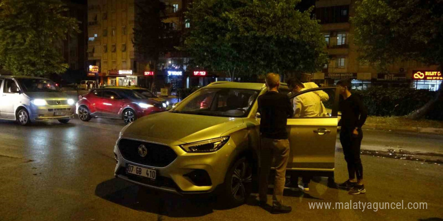 Kazayı burunları bile kanamadan atlattılar