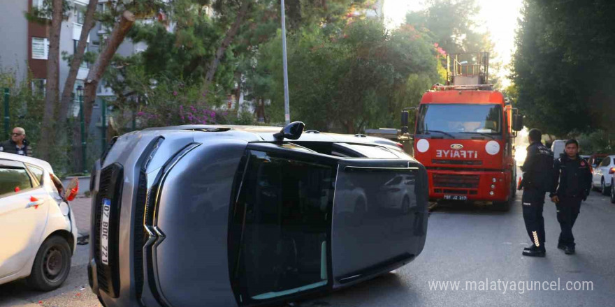 Kazayı kendisinin yapmadığını söyleyip alkol metreyi reddetti