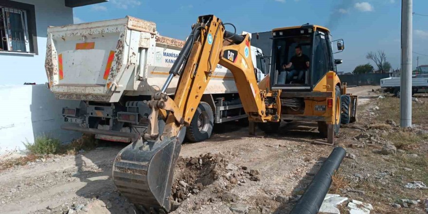 Kazım Karabekir’de yeni yerleşim alanına ek kanalizasyon hattı