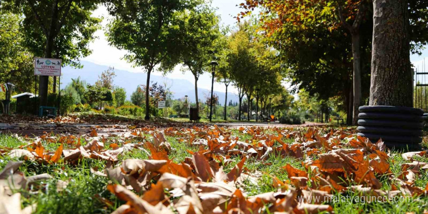 Kent Park’ta sonbahar manzaraları mest etti