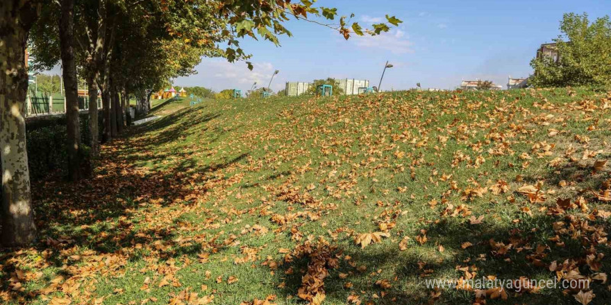 Kent Park’ta sonbahar manzaraları mest etti