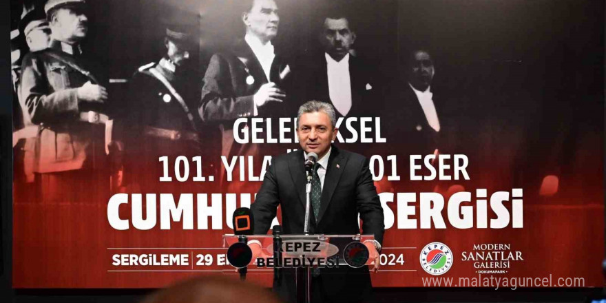 Kepez’den 101. Yıla Özel 101 Eser Cumhuriyet Sergisi