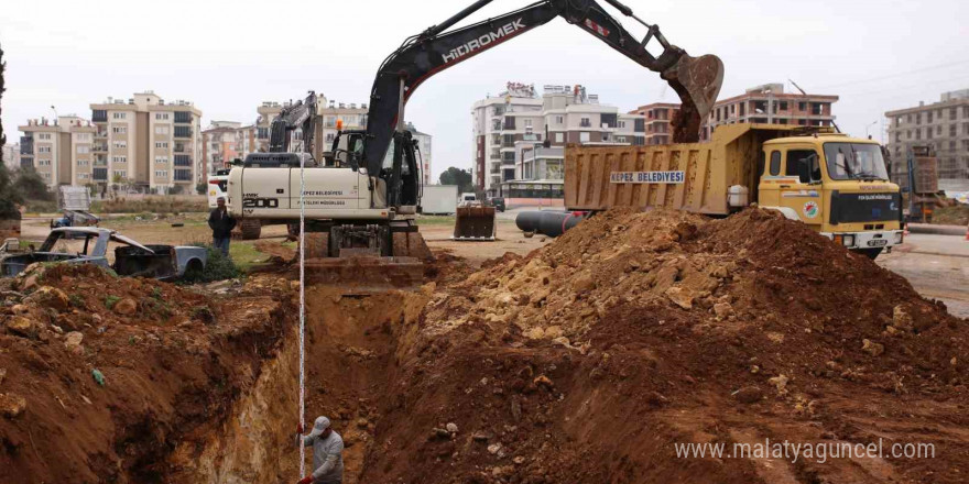 Kepez’in yağmur suyu altyapısı güçleniyor