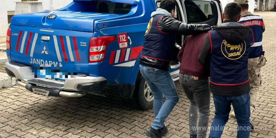 Kesinleşmiş hapis cezası bulunan 4 şahıs jandarma ekiplerince yakalandı