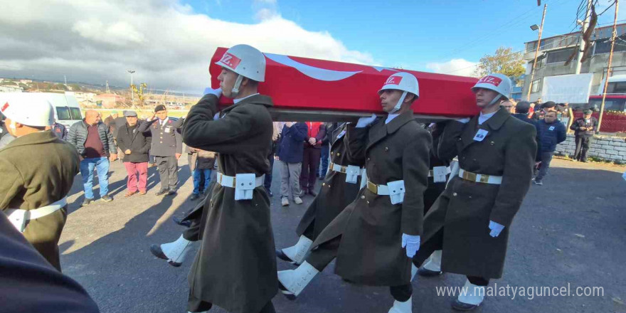 Kıbrıs Gazisi son yolculuğuna uğurlandı