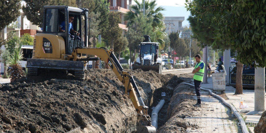 Kınık ve Ova’da 40 yıllık içme suyu hattı yenileniyor